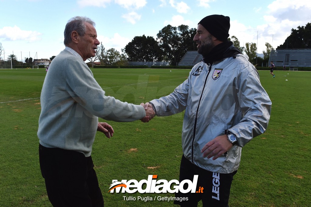 Maurizio Zamparini Visits US Citta di Palermo Training Ground