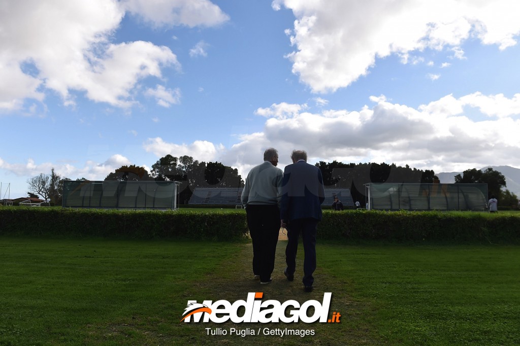 Maurizio Zamparini Visits US Citta di Palermo Training Ground