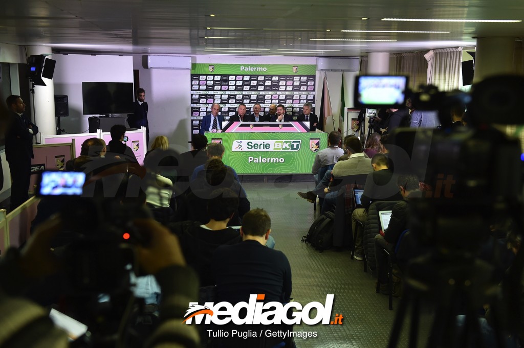 US Citta di Palermo Press Conference