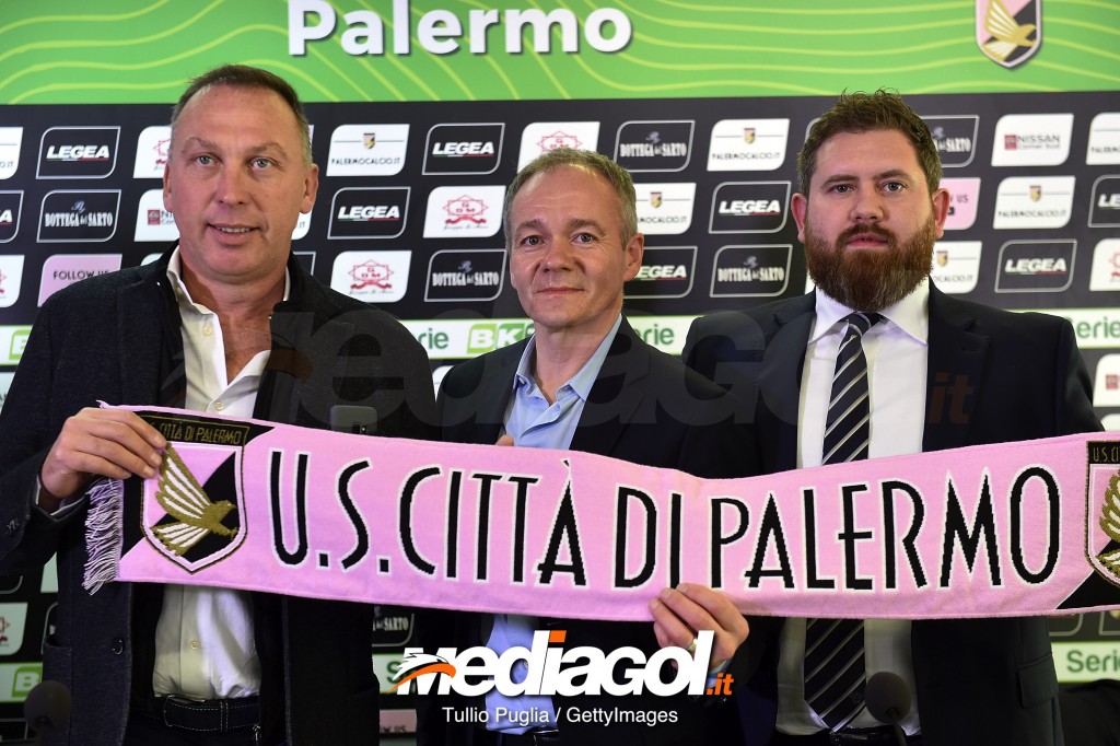 US Citta di Palermo Press Conference