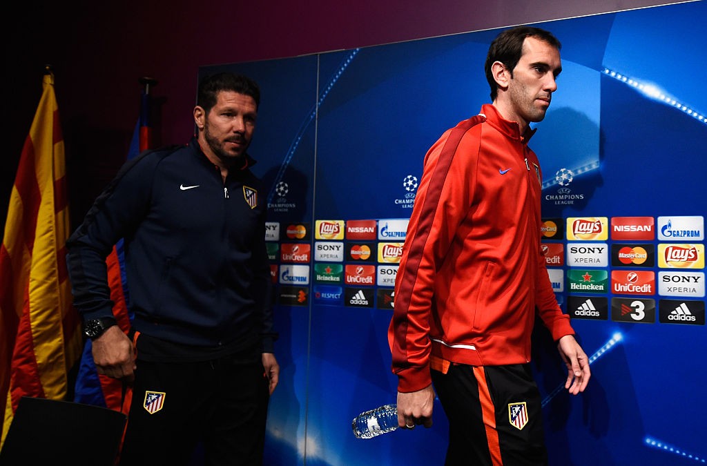 Club Atletico de Madrid Training Session and Press Conference