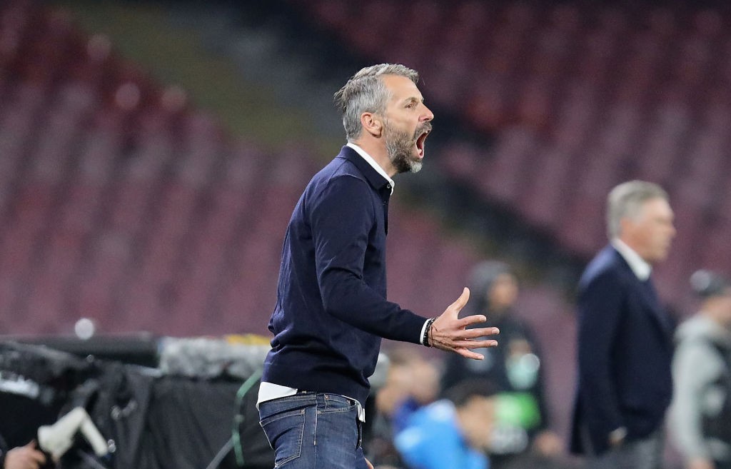S.S.C. Napoli v Red Bull Salzburg - UEFA Europa League Round of 16: First Leg