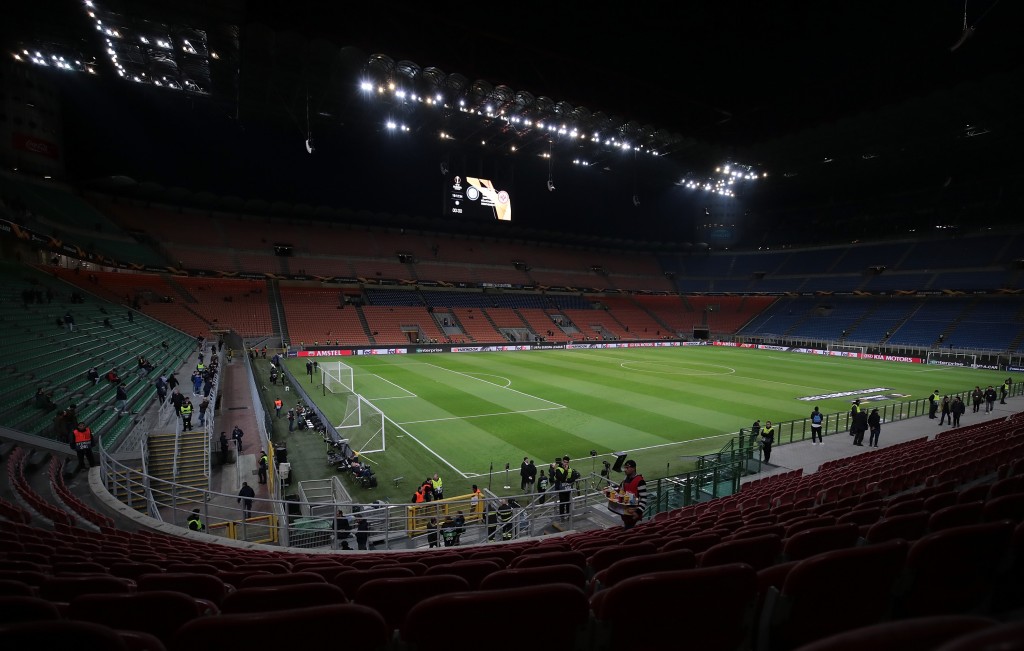 FC Internazionale v Eintracht Frankfurt - UEFA Europa League Round of 16: Second Leg