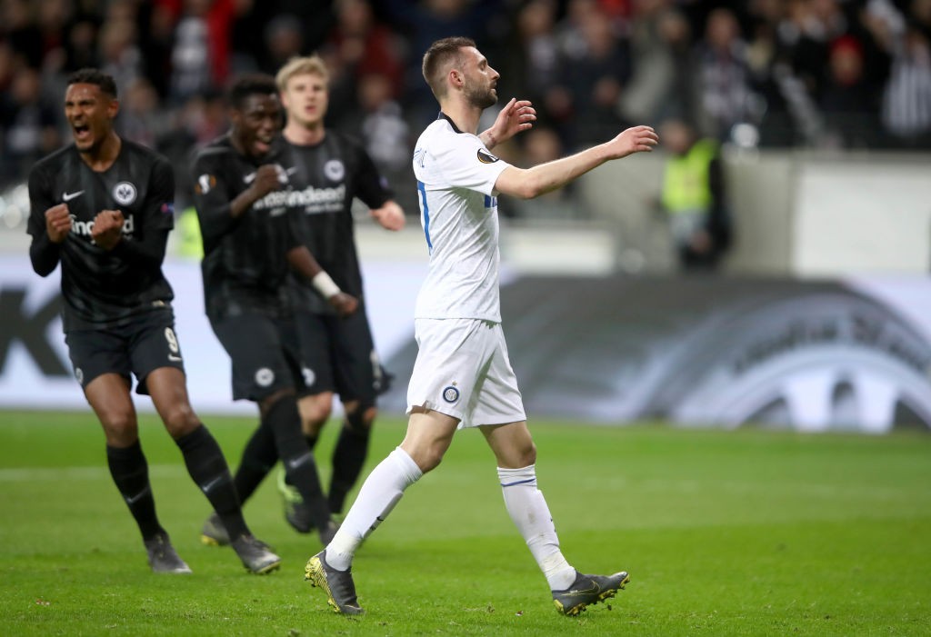 Eintracht Frankfurt v FC Internazionale - UEFA Europa League Round of 16: First Leg