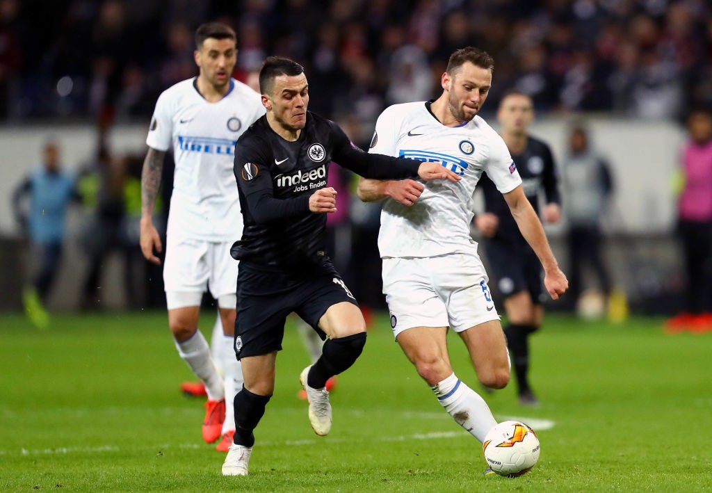 Eintracht Frankfurt v FC Internazionale - UEFA Europa League Round of 16: First Leg