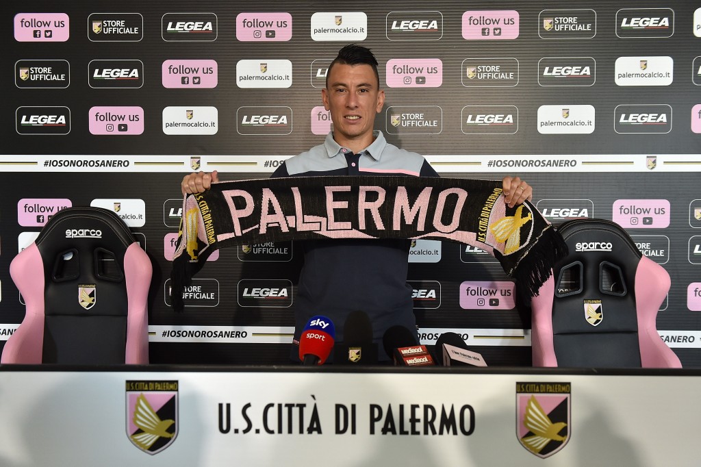 US Citta di Palermo Training And Press Conference