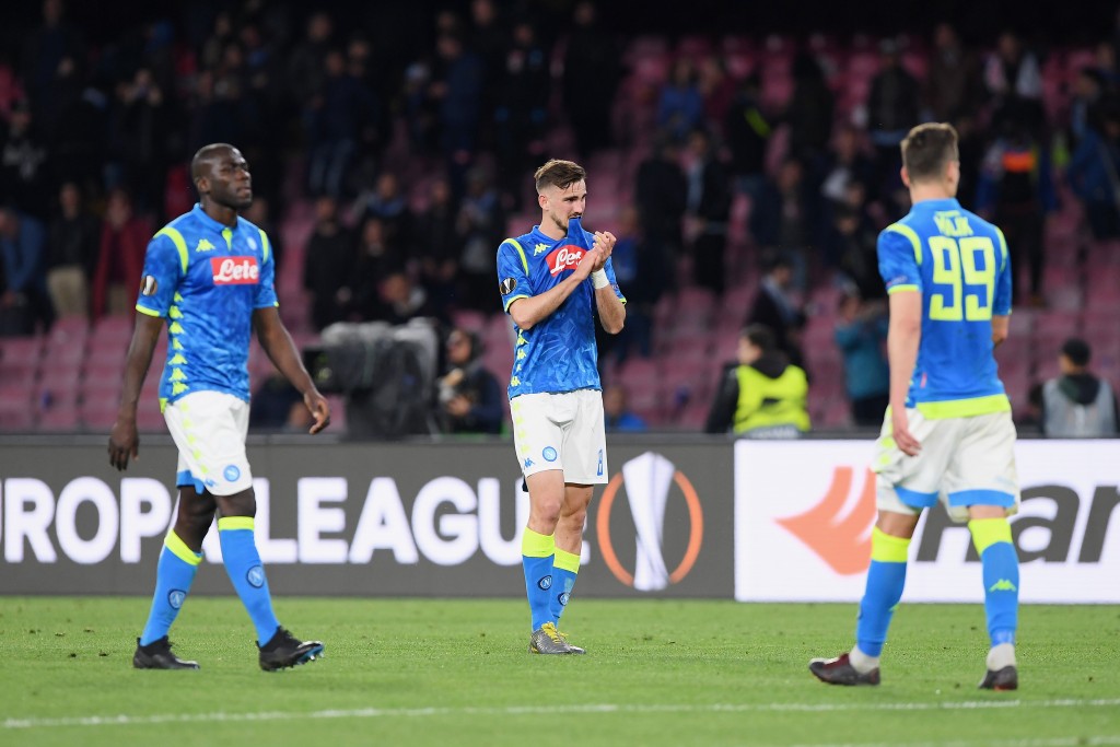 S.S.C. Napoli v Arsenal - UEFA Europa League Quarter Final : Second Leg