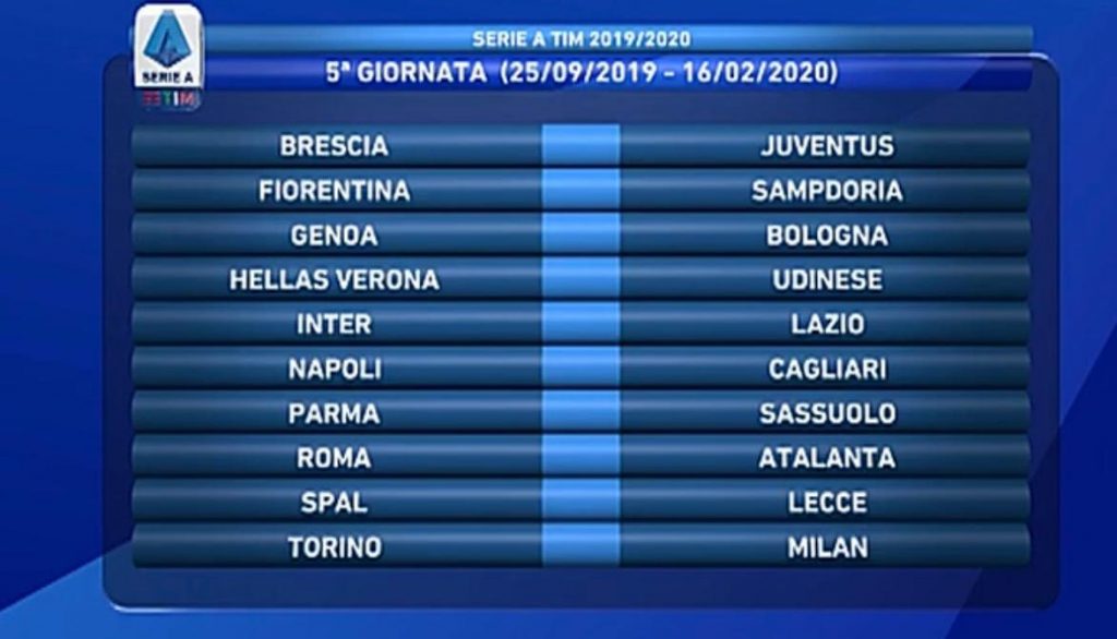 5a-giornata