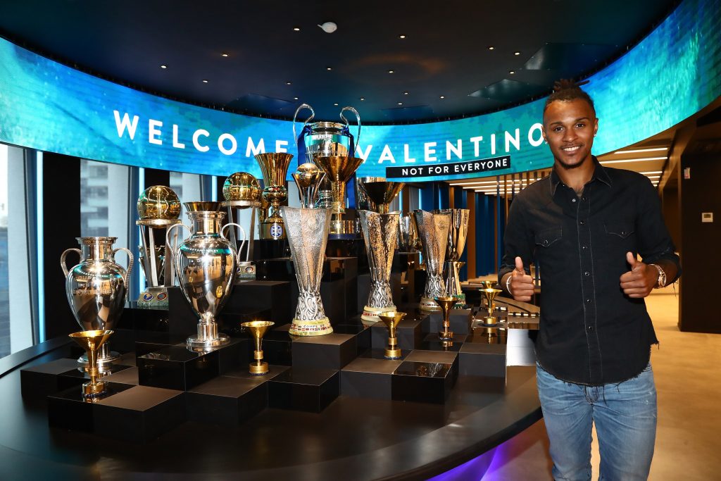 FC Internazionale Unveils New Signing Valentino Lazaro