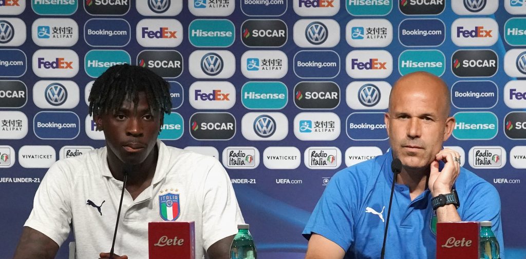 Italy U21 Training Session &amp; Press Conference