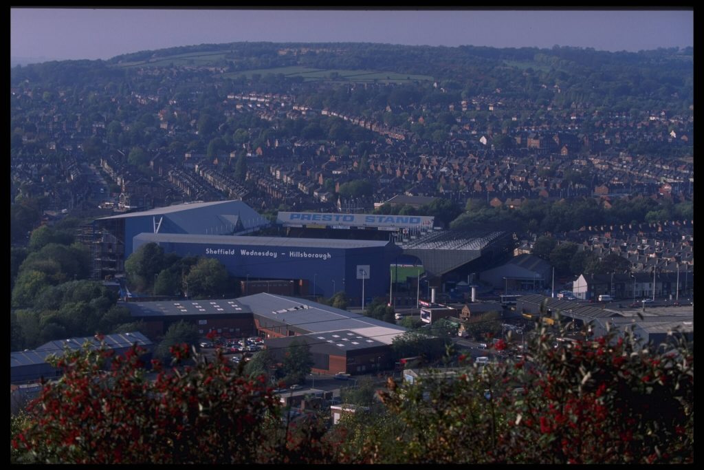 HILLSBOROUGH IN SHEFFIELD VIEW