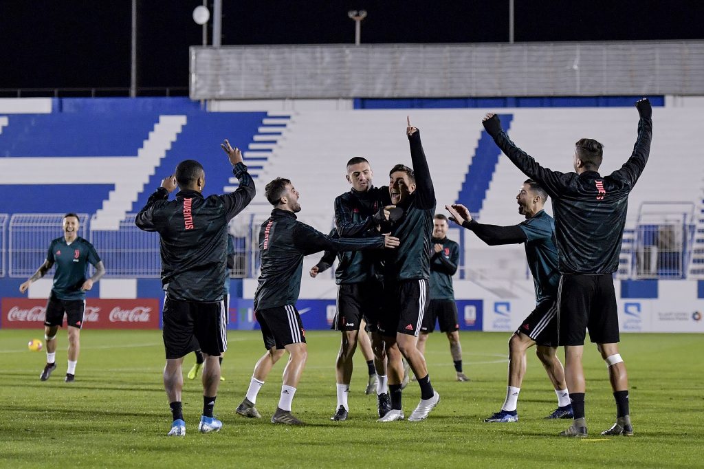Juventus v SS Lazio - Italian Supercup: Juventus Training Session &amp; Press Conference