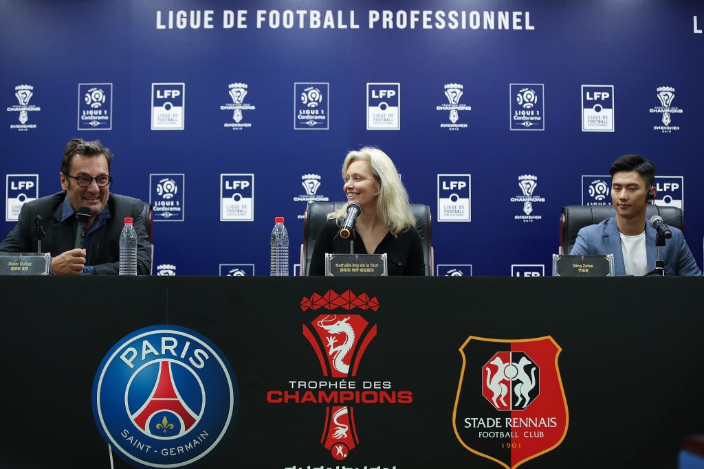 Paris Saint-Germain v Stade Rennais FC - Pre-game Training