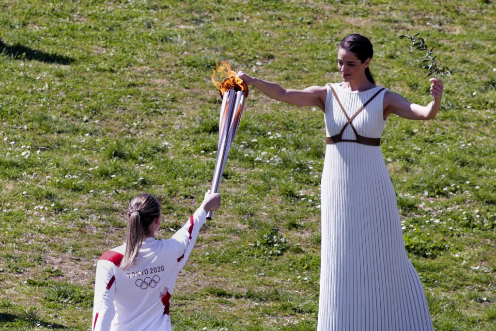 Lighting Ceremony Of The Olympic Flame