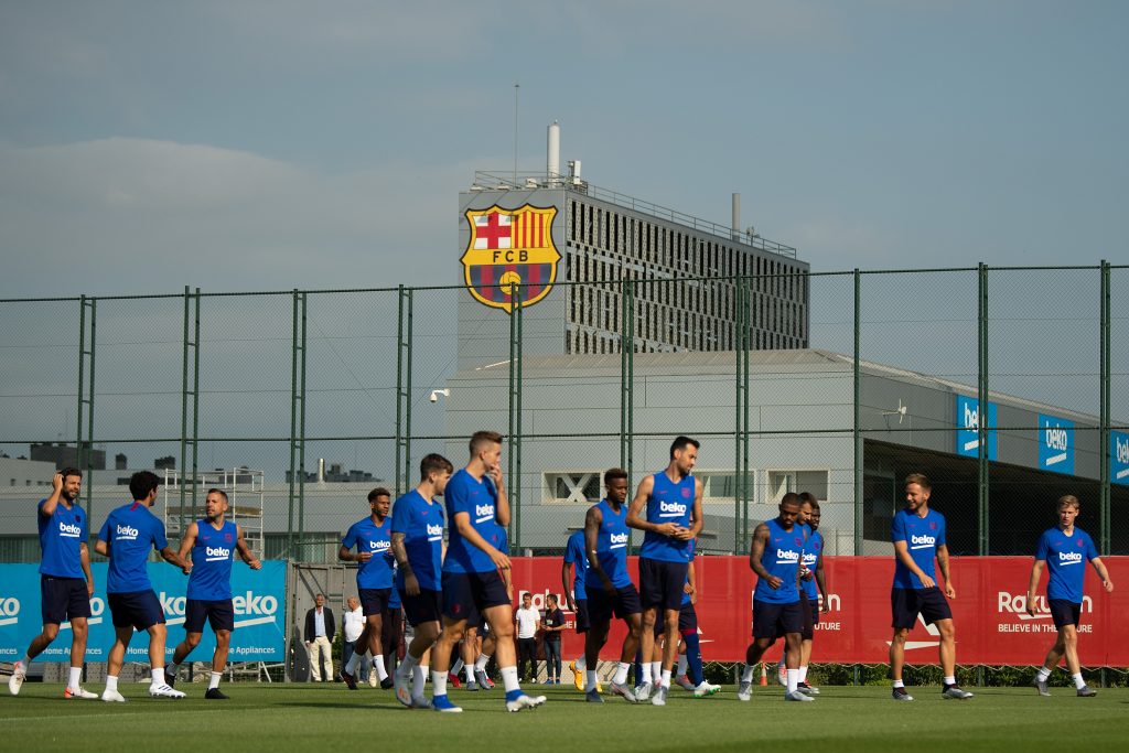 FC Barcelona Pre-Season Training Session