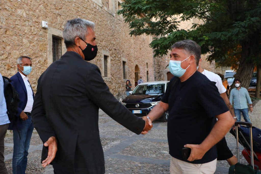 Foto Presidente Dario Mirri con Roberto Boscaglia