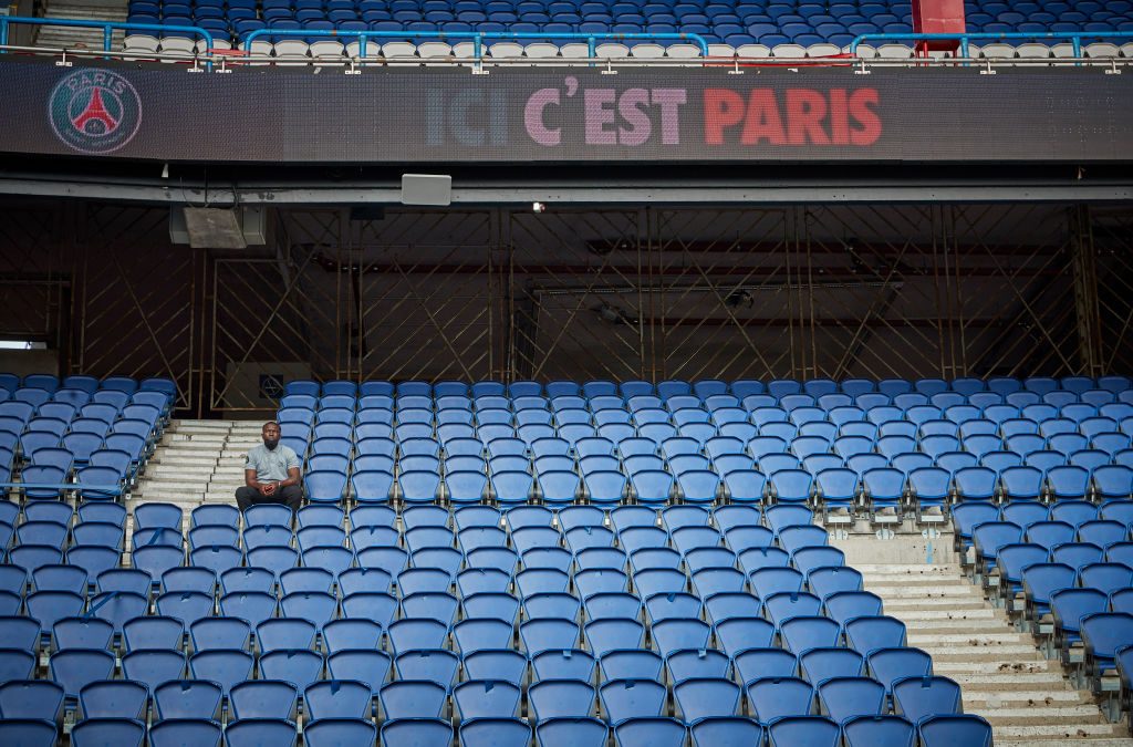 Paris Saint Germain Football Fans During Champion League Finals