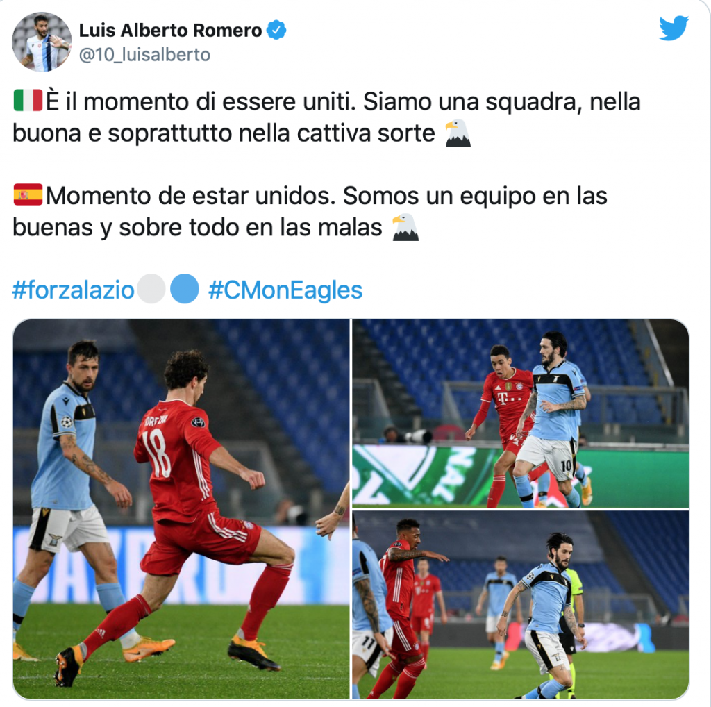 lazio-bayern monaco