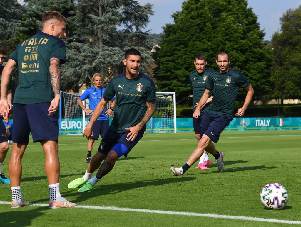 Italy Training Session And Press Conference
