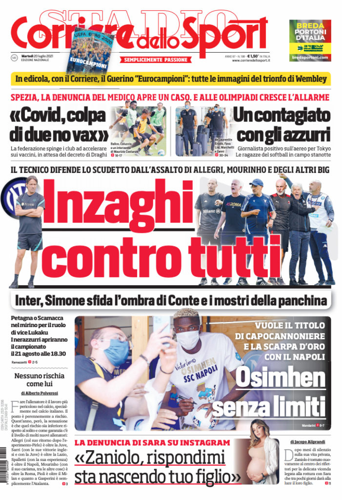 corriere-dello-sport-20-luglio-2021