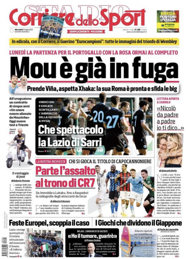 prima pagina