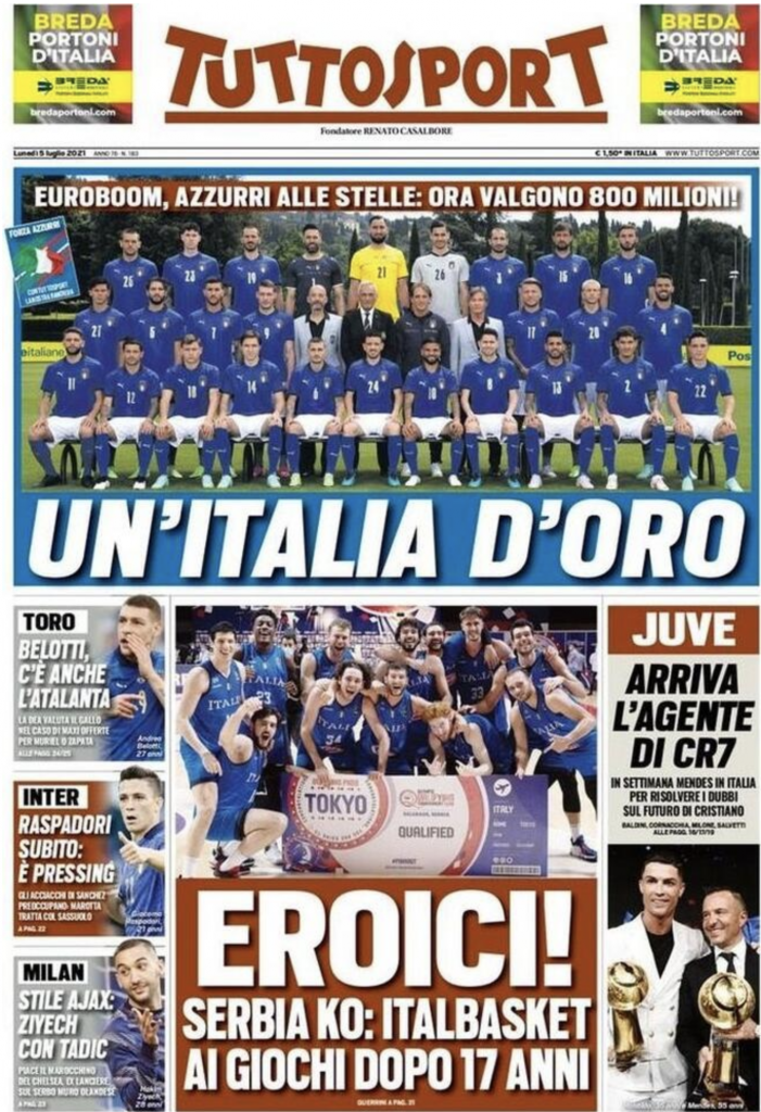 prima pagina