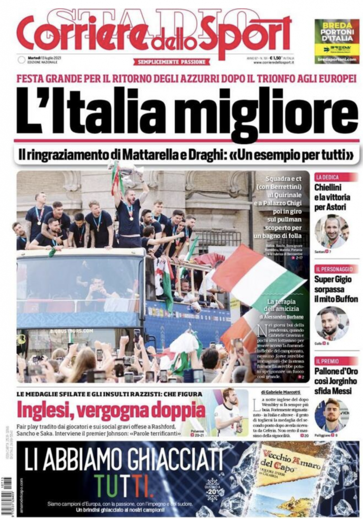 prima pagina