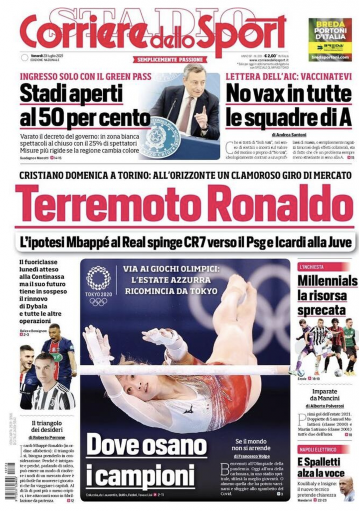prima pagina