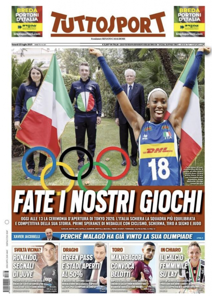 prima pagina