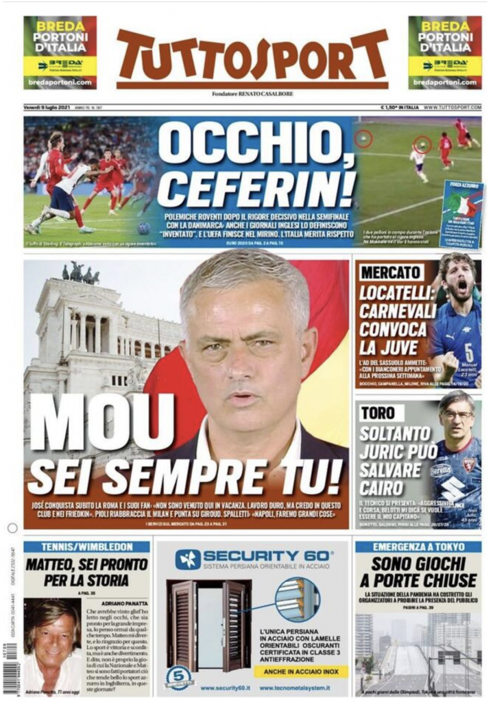 prima pagina