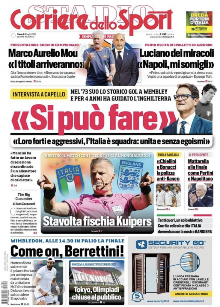prima pagina