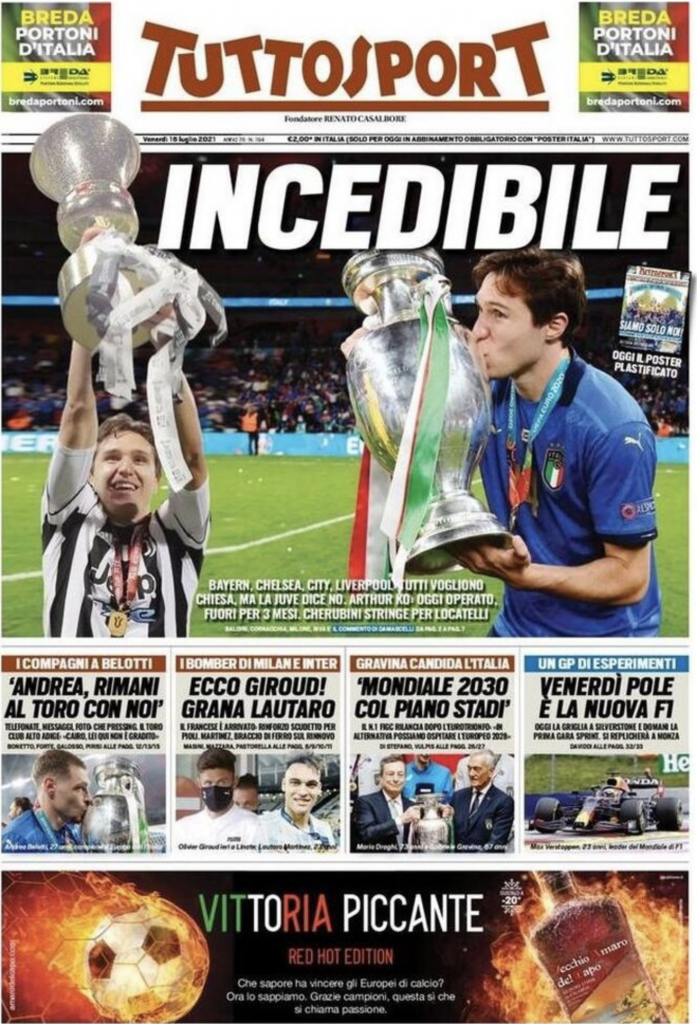 prima pagina
