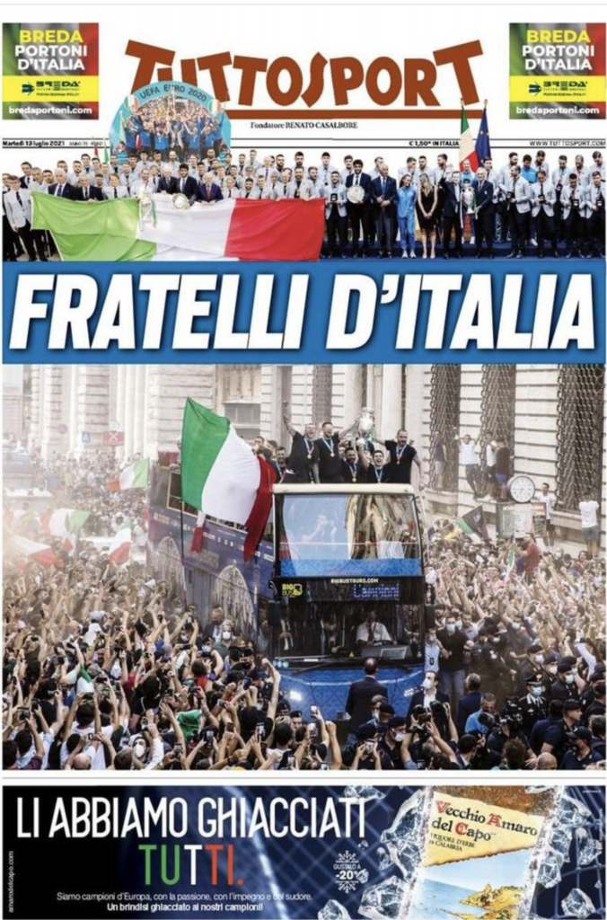 prima pagina