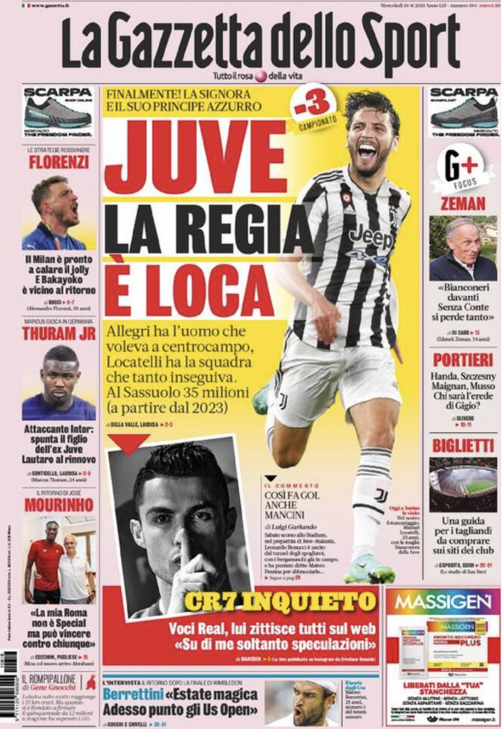 prima pagina