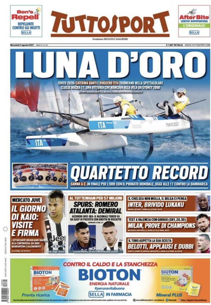 prima pagina