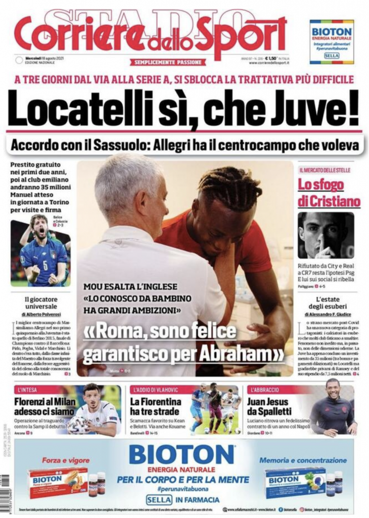 prima pagina