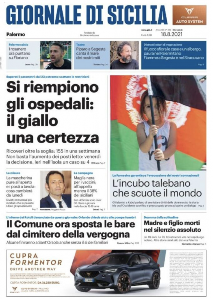 prima pagina