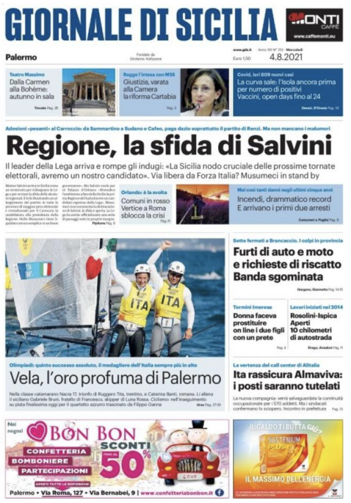 prima pagina