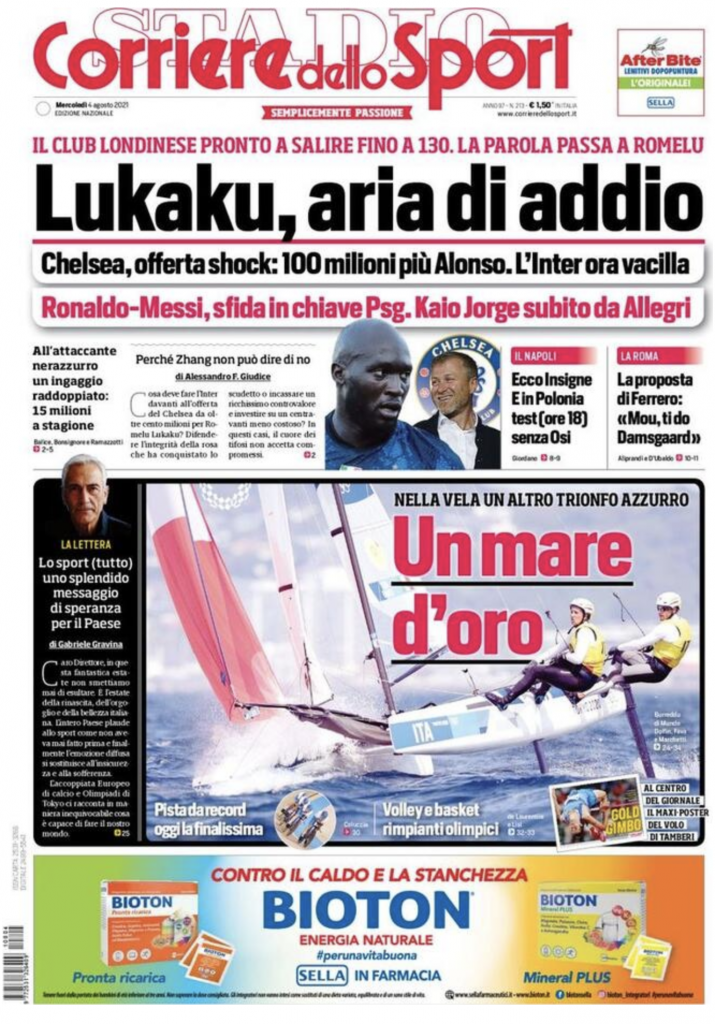 prima pagina