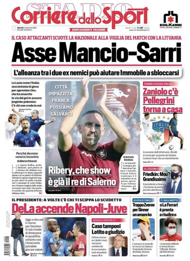 prima pagina