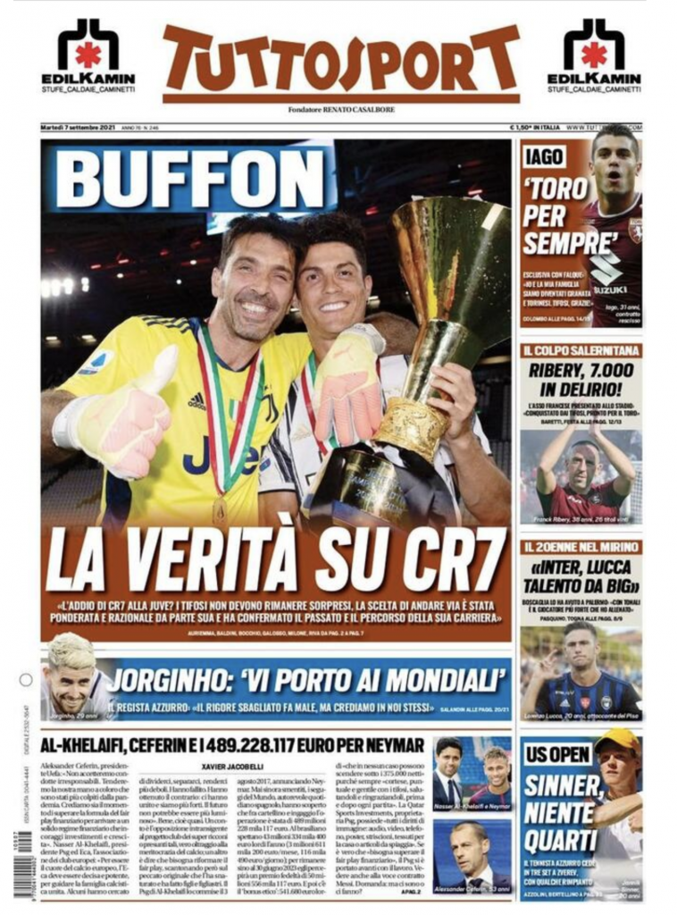 prima pagina