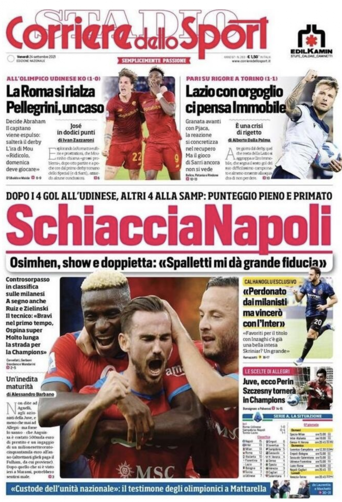 prima pagina