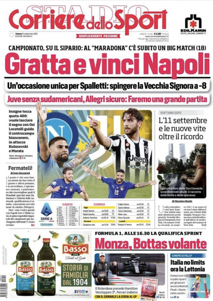 prima pagina
