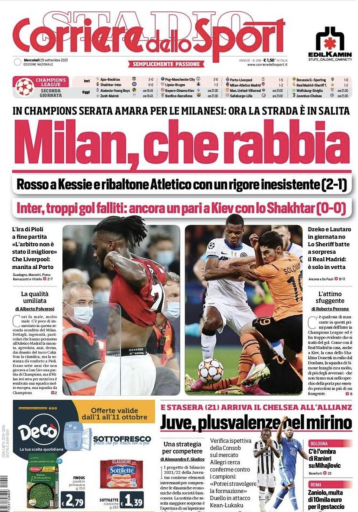 prima pagina
