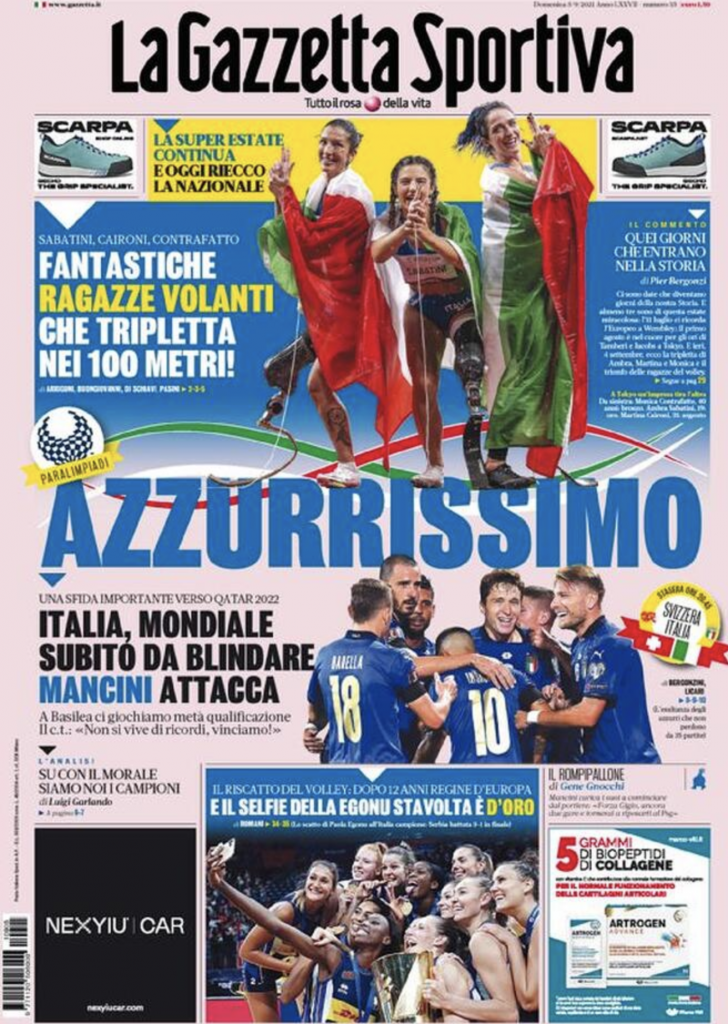 prima pagina
