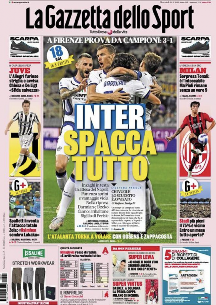 prima pagina