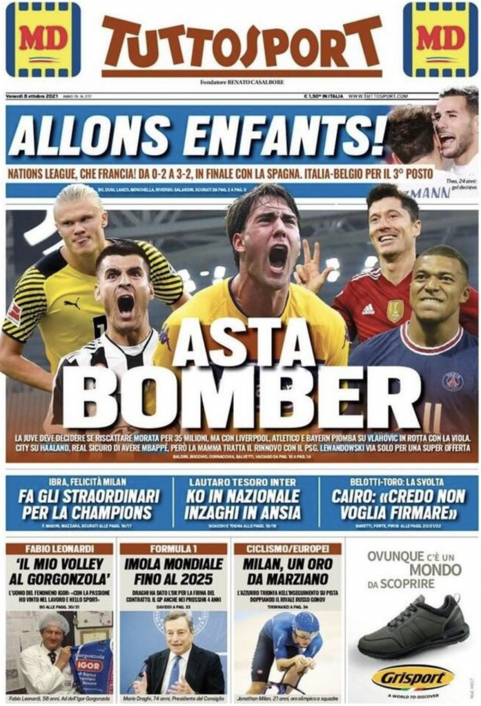 prima pagina