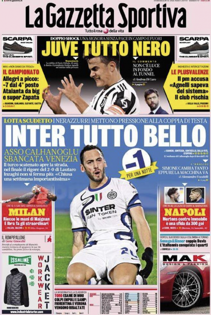 prima pagina