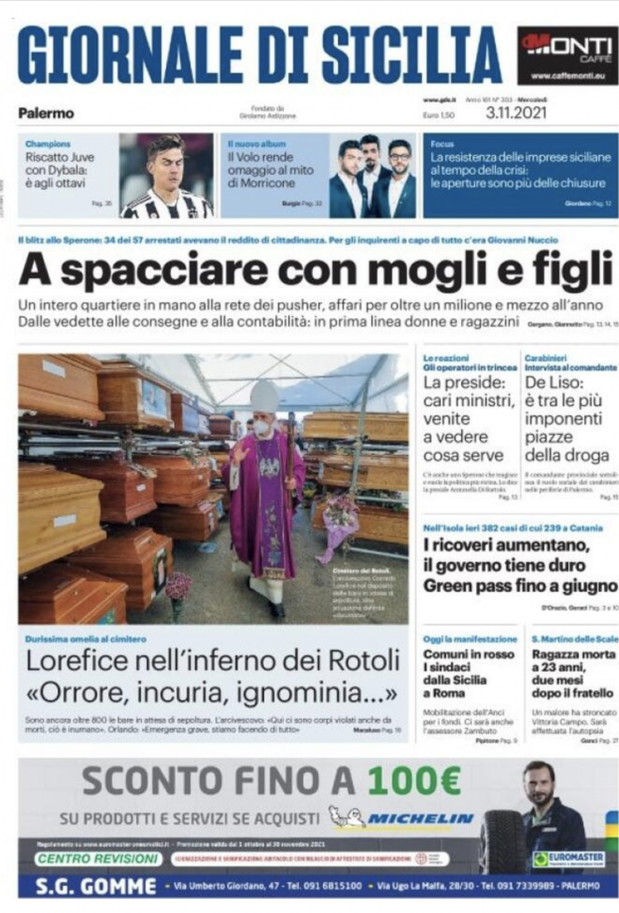 prima pagina