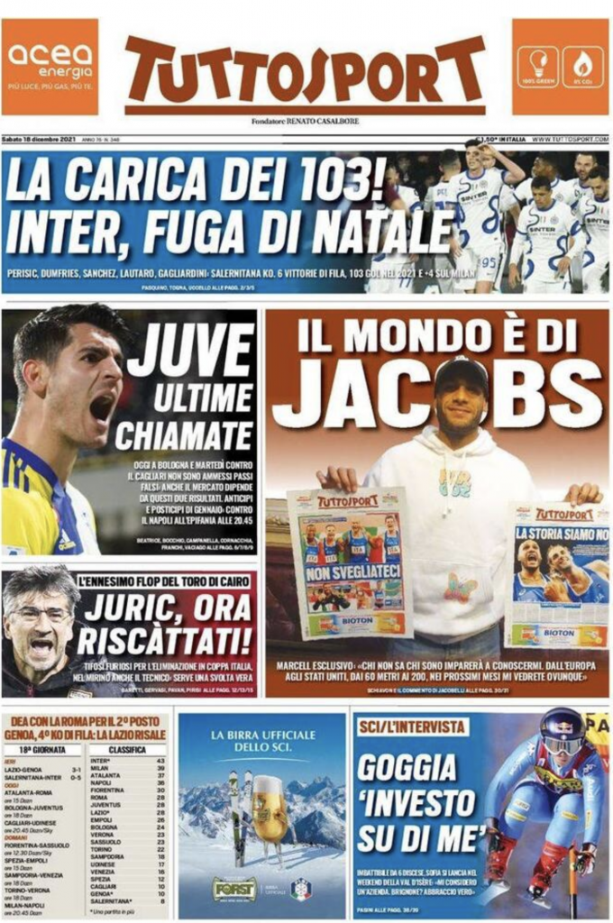 prima pagina